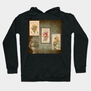 Old Time Flower Still Life Hoodie